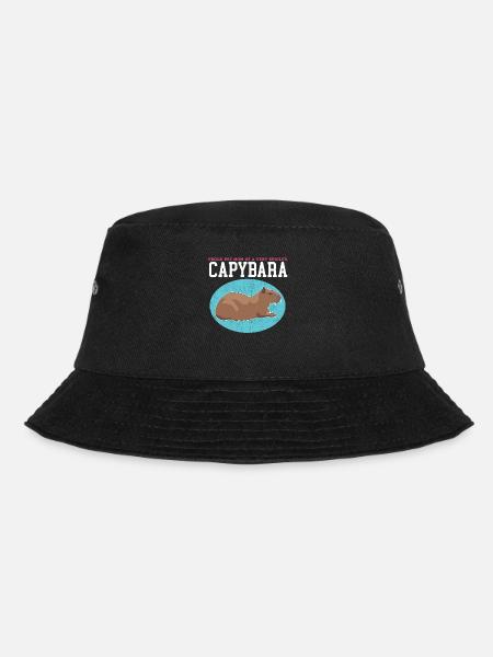 Capybara Maman | Capybaras Capybaras Cadeau - Bob - noir