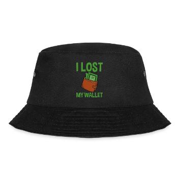 I Lost My Wallet 4 - Bucket Hat - black - Front - Lela (165cm)