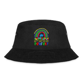 Autistic - Bucket Hat - black - Front - Lela (165cm)