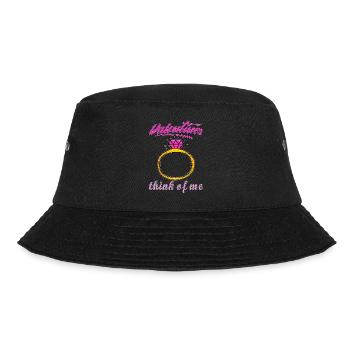 VALENTINES - Bucket Hat - Schwarz - Vorne - Lela (165cm)