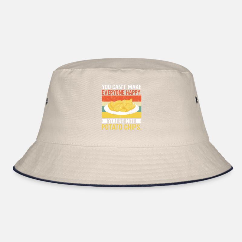 Kartoffelchips Geschenk Bucket Hat