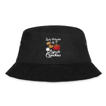 Cafecito y Chisme Concha's Pan dulce - Bucket Hat - black - Front - Lela (165cm)