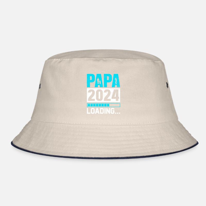 Schwangerschaft Werdende Eltern Geschenk Papa 2024 Bucket Hat