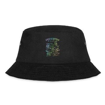 Erzieherin Und So Viel Mehr Kindergarten Vorschule - Bucket Hat - Schwarz - Vorne - Lela (165cm)