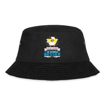 Köche Werden Nicht Älter Sie Werden Besser Koch - Bucket Hat - Schwarz - Vorne - Lela (165cm)