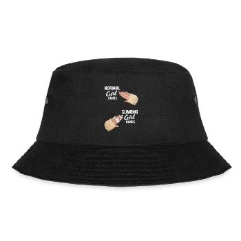 Klettern Bouldern - Bucket Hat - Schwarz - Vorne - Lela (165cm)