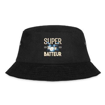 Super Batteur. Cadeau batteur. bassiste. Musicien. - Bob - noir - Devant - Lela (165cm)