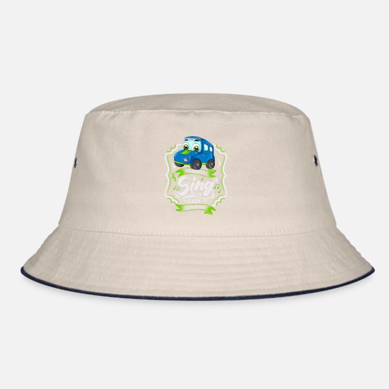 Funny automobile, car saying, singing Bucket Hat