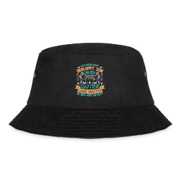 Mann Muss Nicht Bekloppt Sein Game Master Pen And - Bucket Hat - Schwarz - Vorne - Lela (165cm)