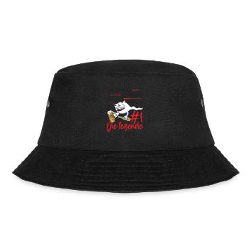 40th Birthday 40 Years Women's Men's Saying Funny - Bucket Hat - Schwarz - Vorne - Lela (165cm)
