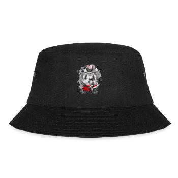 Motorcycle Lifestyle / Motorcycle / Motorcycle biker - Bucket Hat - black - Front - Lela (165cm)
