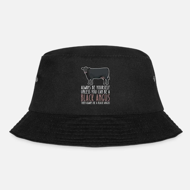 Sei Du Selbst – Black Angus - Bucket Hat - Schwarz