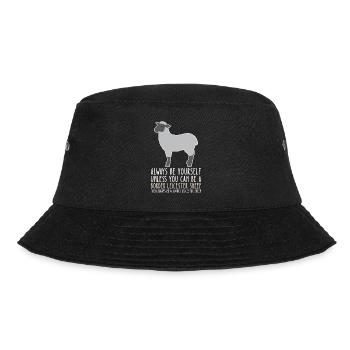 Soyez vous-même - Border Leicester Sheep - Bob - noir - Devant - Lela (165cm)