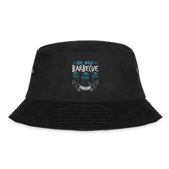 DIG WOLD BARBECUE TONIGHT - Bucket Hat - black - Front - Lela (165cm)