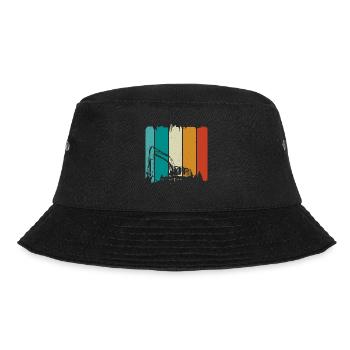 Bagger - Bucket Hat - Schwarz - Vorne - Lela (165cm)
