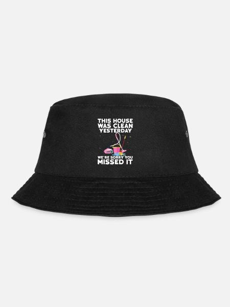 Haushalt - Bucket Hat - Schwarz