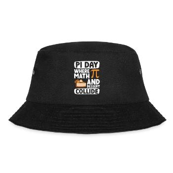 Funny Math Teacher for Pi Day Math Geek - Bucket Hat - black - Front - Lela (165cm)