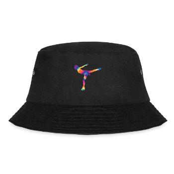 Eislaufen - Bucket Hat - Schwarz - Vorne - Lela (165cm)