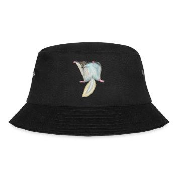 flying squirrel - Bucket Hat - black - Front - Lela (165cm)