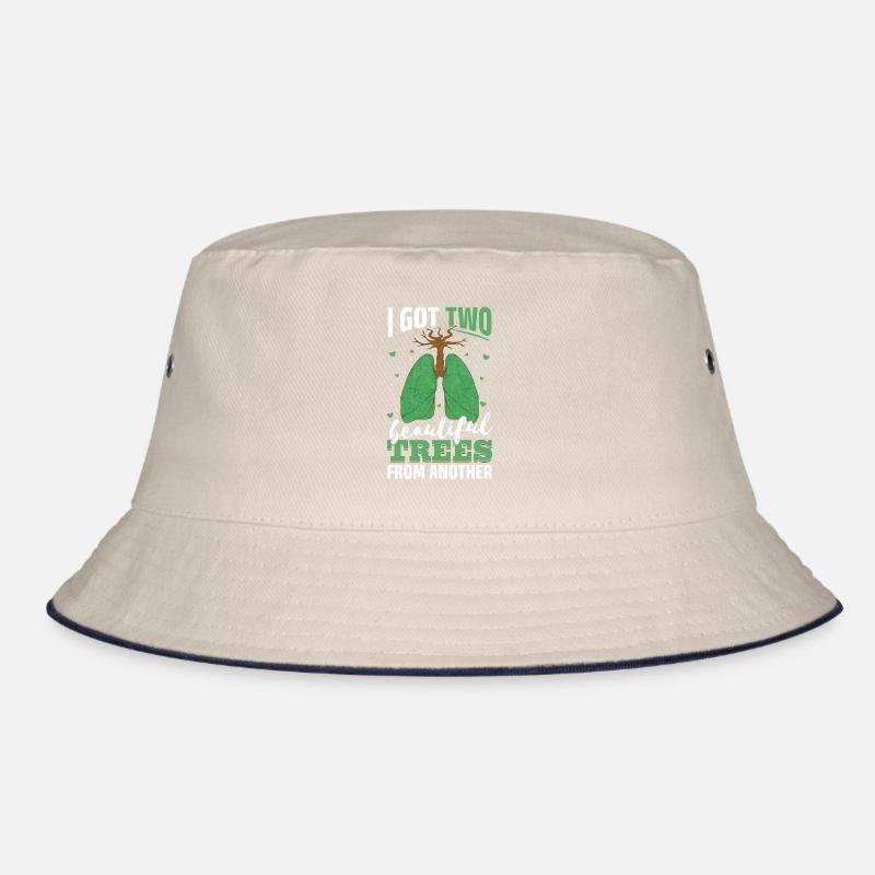 Lungenoperation Spender Lunge Transplantation Bucket Hat