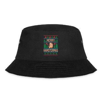 Hamster Lover Hamster Gift - Bucket Hat - black - Front - Lela (165cm)