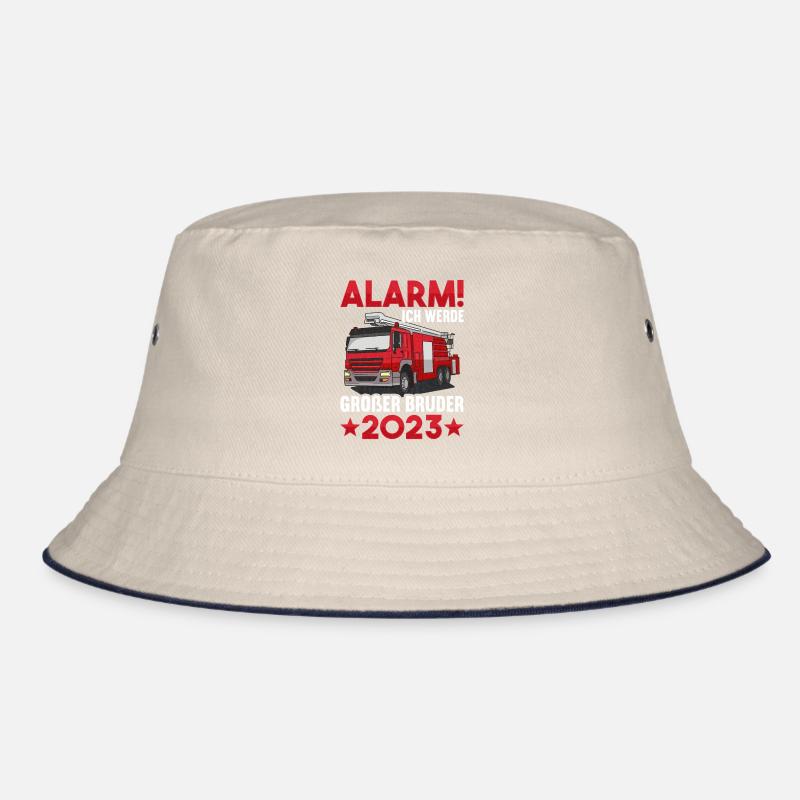 Kinder Alarm Ich werde Großer Cousin 2023 Bucket Hat