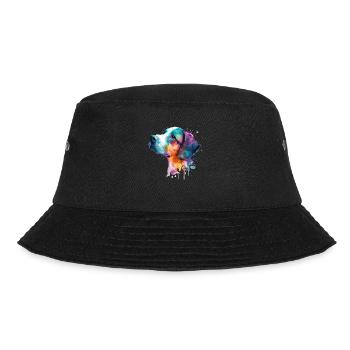 Mignon petit chien pour les amoureux des chiens colorés - Bob - noir - Devant - Lela (165cm)