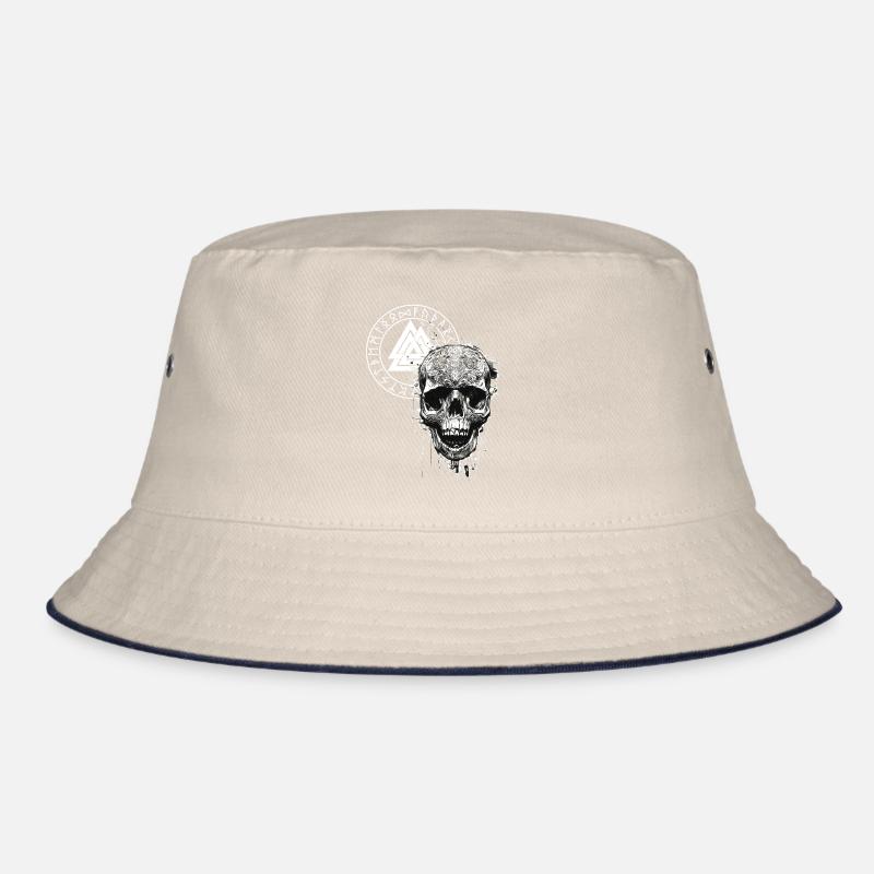 Vikings Nordic Rune Vikings Valhalla Vikings Bucket Hat