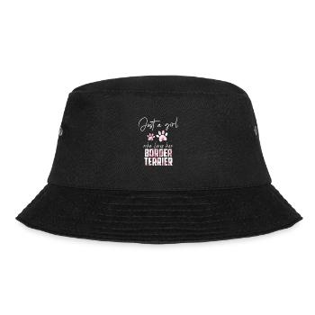 Border Terriers - Bucket Hat - black - Front - Lela (165cm)