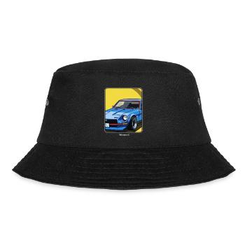 japanisches Auto - der Wangan Z - JDM - Bucket Hat - Schwarz - Vorne - Lela (165cm)