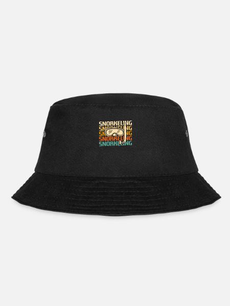 Rétro Vintage Classic Snorkeling Snorkeler - Bob - noir