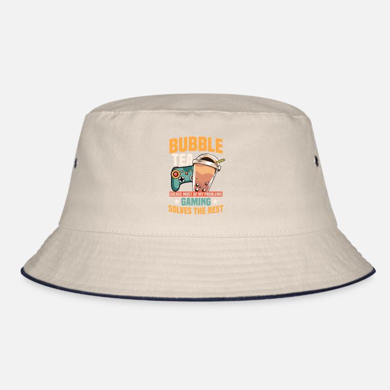 Bubble Tea and Gaming Bucket Hat