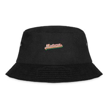 Matura 2023 Maturaball Matura Abschluss - Bucket Hat - Schwarz - Vorne - Lela (165cm)