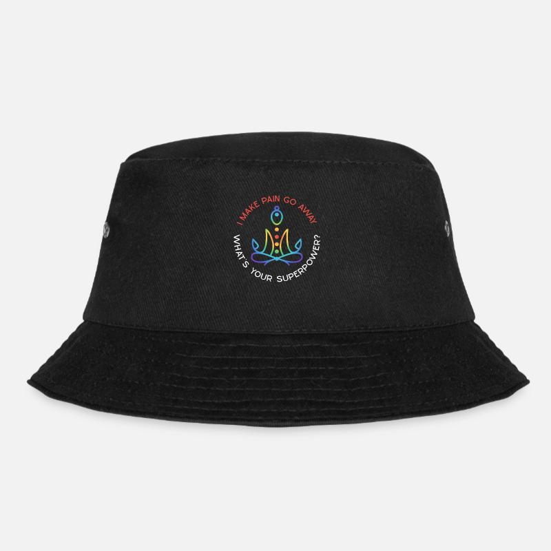 Reiki - Bucket Hat - black