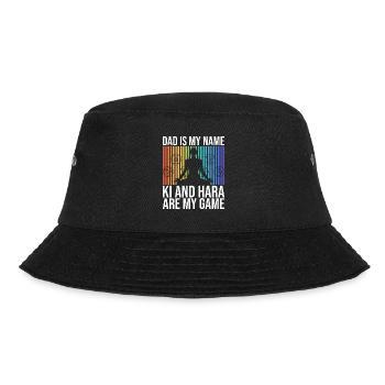 Energie Vater Und Reiki Praktizierender Papa - Bucket Hat - Schwarz - Vorne - Lela (165cm)