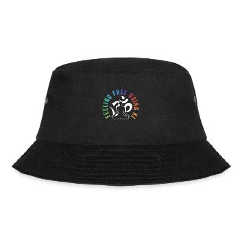 Reiki Meister Und Reike Praktizierender - Bucket Hat - Schwarz - Vorne - Lela (165cm)