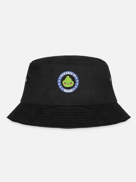 Powered by wasabi - Bucket Hat - black