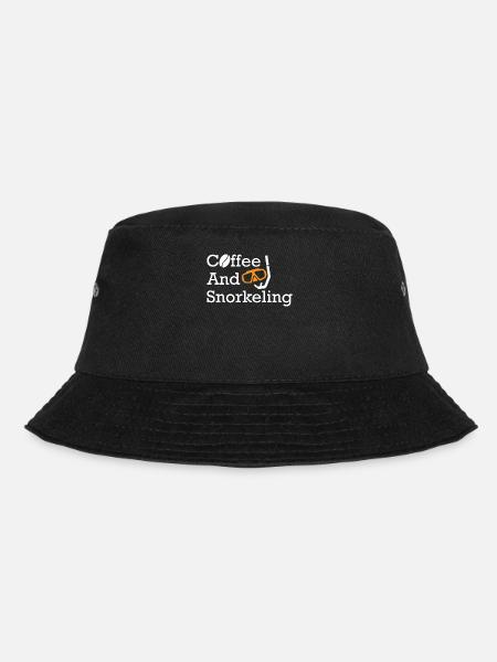 Schnorcheln, Schnorcheln, Tauchen, Unterwasser - Bucket Hat - Schwarz