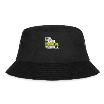Ergotherapeut Ergotherapie Occupational Therapist - Bucket Hat - Schwarz - Vorne - Lela (165cm)