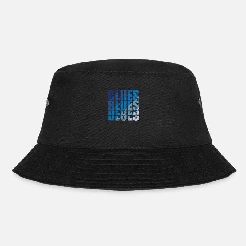 Blues Musik Jazz Trompete Chicago Blues - Bucket Hat - Schwarz