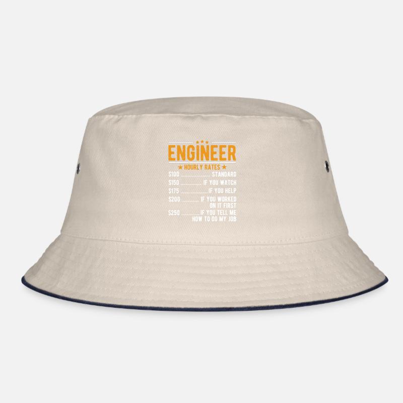 Technician hourly wage Bucket Hat