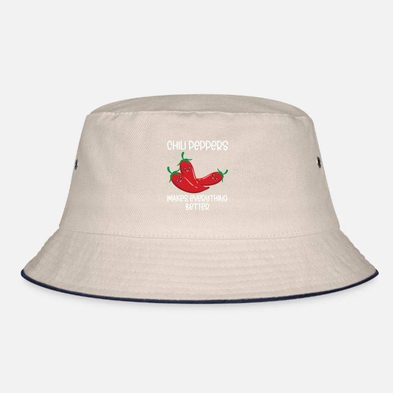Chili-Pfeffer Bucket Hat