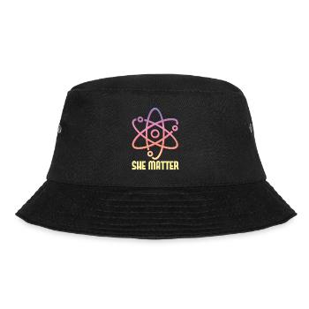 Steminist She Matter - Bucket Hat - black - Front - Lela (165cm)