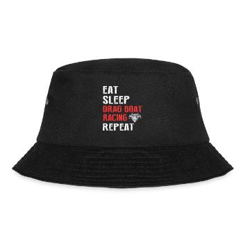 Speedboat Racing Design for Racing Boaters - Bucket Hat - black - Front - Lela (165cm)