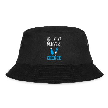 Anesthesiologist, Anesthesiology - Bucket Hat - black - Front - Lela (165cm)
