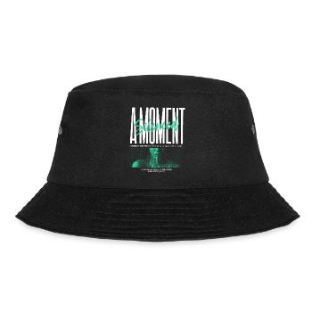 A Moment Streetwear - Bucket Hat - Schwarz - Vorne - Lela (165cm)