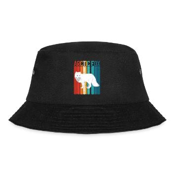 Artic Fuchsliebhaber Aus Arktischer Fuchs - Bucket Hat - Schwarz - Vorne - Lela (165cm)