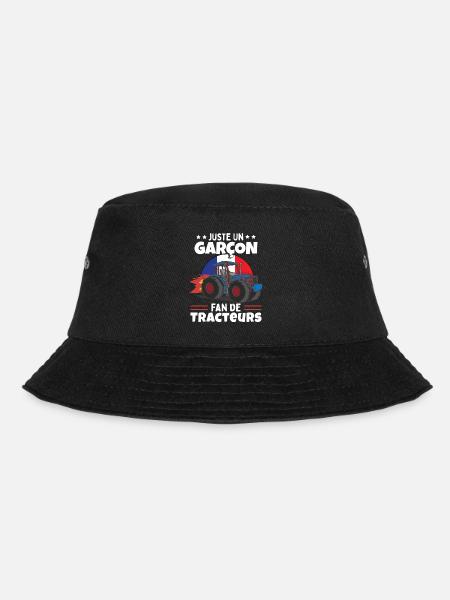 Fan De Tracteurs | Enfant | Tracteur - Bob - noir