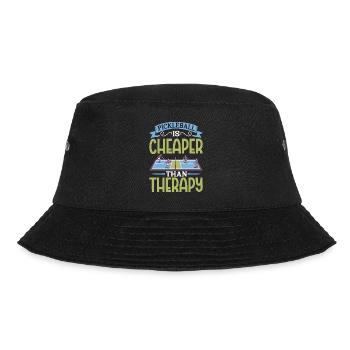 Pickleball Player Pickleball Paddle Pickleball - Bucket Hat - black - Front - Lela (165cm)