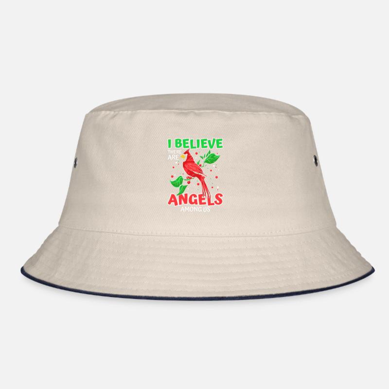 Kardinal Rotkardinal Vogel Roter Kardinal Bucket Hat